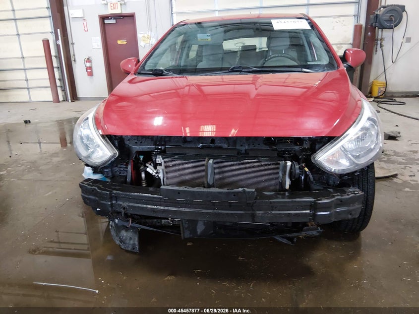 2017 Hyundai Accent VIN KMHCT5AE4HU341932 IAAI salvage auction — FRONT & REAR, Salvage (Idaho), sold $575 on 2026-07-19 (photo 6)