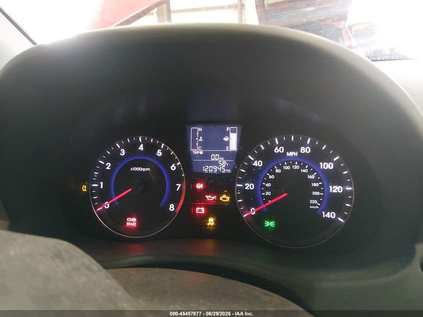 2017 Hyundai Accent VIN KMHCT5AE4HU341932 IAAI salvage auction — FRONT & REAR, Salvage (Idaho), sold $575 on 2026-07-19 (photo 7)