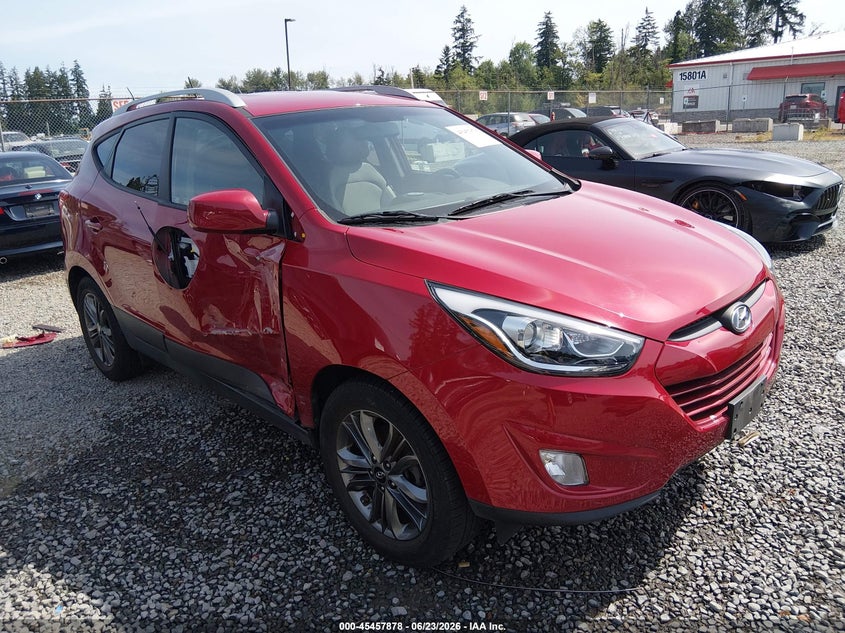 2015 Hyundai Tucson VIN KM8JUCAG9FU118163 IAAI salvage auction — RIGHT SIDE, Bill Of Sale (Washington), sold $3,325 on 2026-07-08 (photo 1)