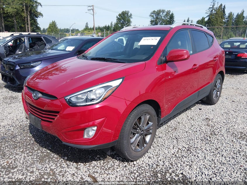 2015 Hyundai Tucson VIN KM8JUCAG9FU118163 IAAI salvage auction — RIGHT SIDE, Bill Of Sale (Washington), sold $3,325 on 2026-07-08 (photo 2)