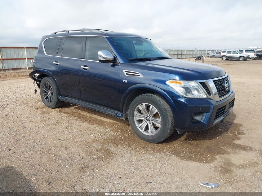 2019 Nissan Armada VIN JN8AY2NE4K9757158 — IAAI salvage auction photo