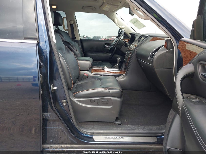 2019 Nissan Armada VIN JN8AY2NE4K9757158 IAAI salvage auction — REAR END, Salvage Title, sold $8,925 on 2026-08-31 (photo 5)