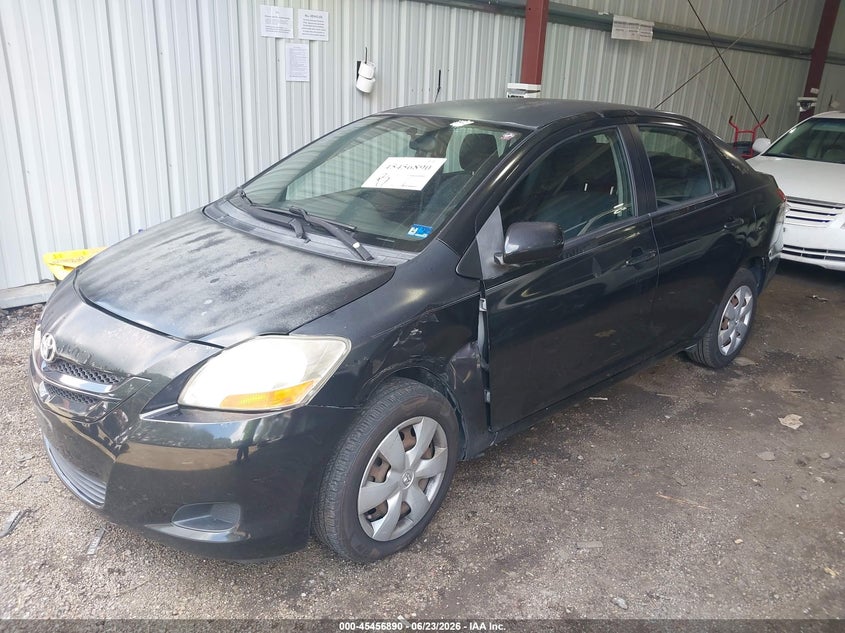2008 Toyota Yaris VIN JTDBT923681200947 IAAI salvage auction — LEFT FRONT, Salvage (Virginia), sold $725 on 2026-07-09 (photo 2)