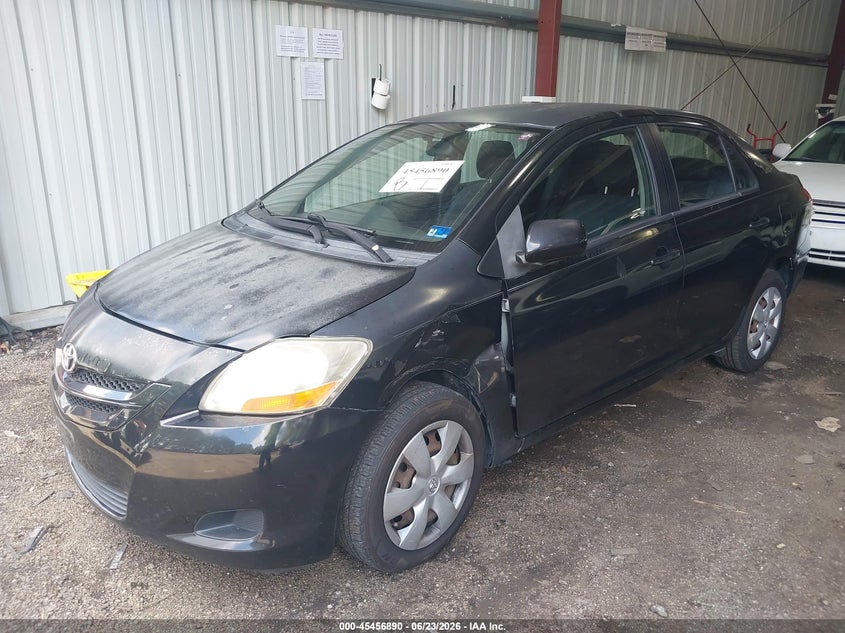 2008 Toyota Yaris VIN JTDBT923681200947 IAAI salvage auction — LEFT FRONT, Salvage (Virginia), sold $725 on 2026-07-09 (photo 6)