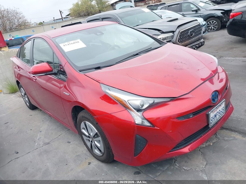 2018 Toyota Prius VIN JTDKARFU2J3549316 IAAI salvage auction — LEFT SIDE, Salvage Title, sold $2,950 on 2026-07-25 (photo 1)
