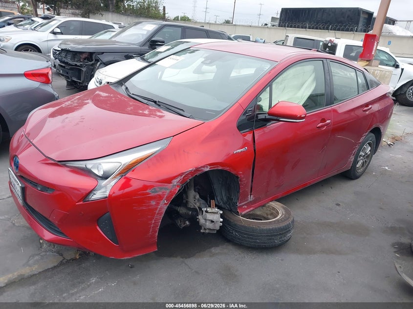 2018 Toyota Prius VIN JTDKARFU2J3549316 IAAI salvage auction — LEFT SIDE, Salvage Title, sold $2,950 on 2026-07-25 (photo 2)