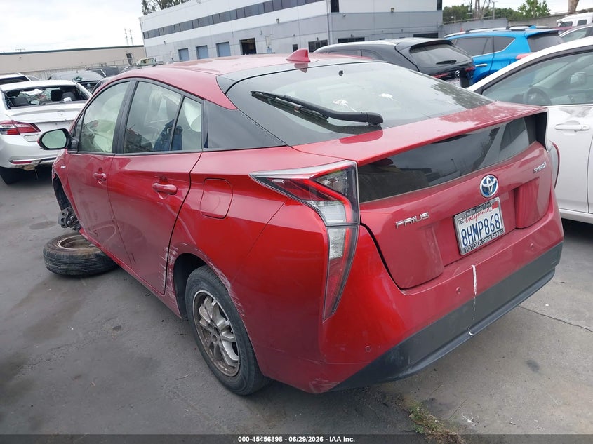 2018 Toyota Prius VIN JTDKARFU2J3549316 IAAI salvage auction — LEFT SIDE, Salvage Title, sold $2,950 on 2026-07-25 (photo 3)
