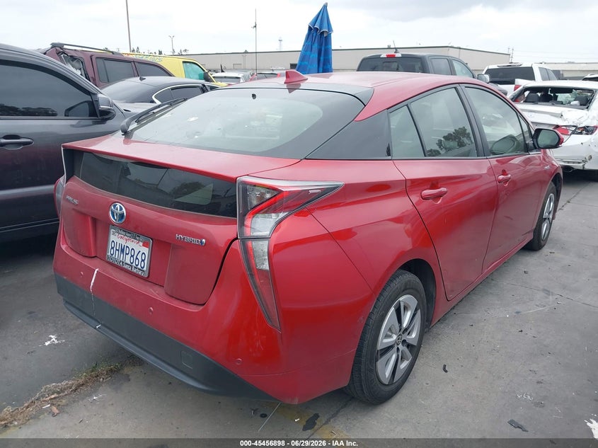 2018 Toyota Prius VIN JTDKARFU2J3549316 IAAI salvage auction — LEFT SIDE, Salvage Title, sold $2,950 on 2026-07-25 (photo 4)