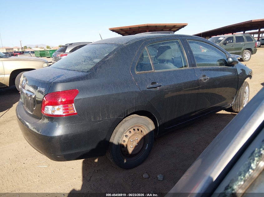2010 Toyota Yaris VIN JTDBT4K31A1363031 IAAI salvage auction — NORMAL WEAR, Clear-Dealer Only (Arizona), sold $725 on 2026-07-21 (photo 4)