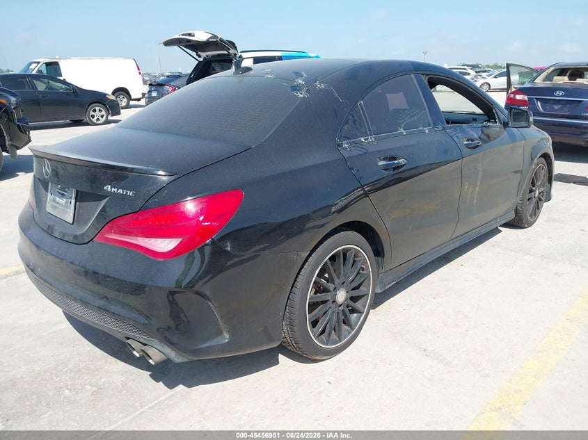 2016 Mercedes-benz Cla-klasse VIN WDDSJ4GB7GN365511 IAAI salvage auction — FRESH WATER, Salvage Title, sold $1,100 on 2026-08-17 (photo 4)