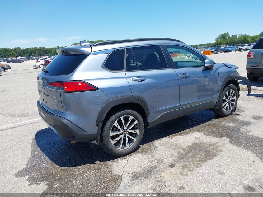 2023 Toyota Corolla cross VIN 7MUDAABG7PV052219 IAAI salvage auction — FRONT END, Salvage (Indiana), sold $5,100 on 2026-07-30 (photo 4)