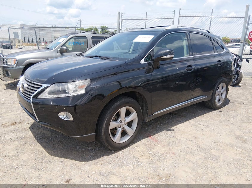 2015 Lexus Rx VIN 2T2BK1BA5FC265487 IAAI salvage auction — REAR END, Salvage (Tennessee), sold $6,000 on 2026-07-16 (photo 2)
