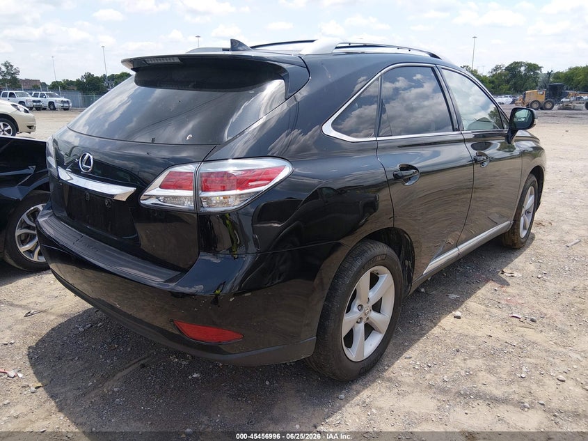 2015 Lexus Rx VIN 2T2BK1BA5FC265487 IAAI salvage auction — REAR END, Salvage (Tennessee), sold $6,000 on 2026-07-16 (photo 4)