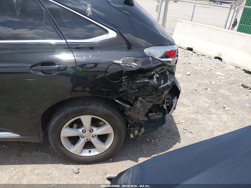 2015 Lexus Rx VIN 2T2BK1BA5FC265487 IAAI salvage auction — REAR END, Salvage (Tennessee), sold $6,000 on 2026-07-16 (photo 6)