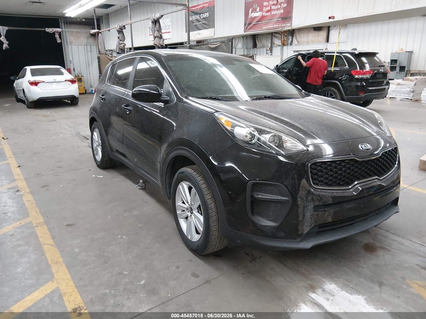 2017 Kia Sportage VIN KNDPM3AC3H7170501 IAAI salvage auction — REAR END, Salvage Title, sold $2,500 on 2026-07-28 (photo 1)