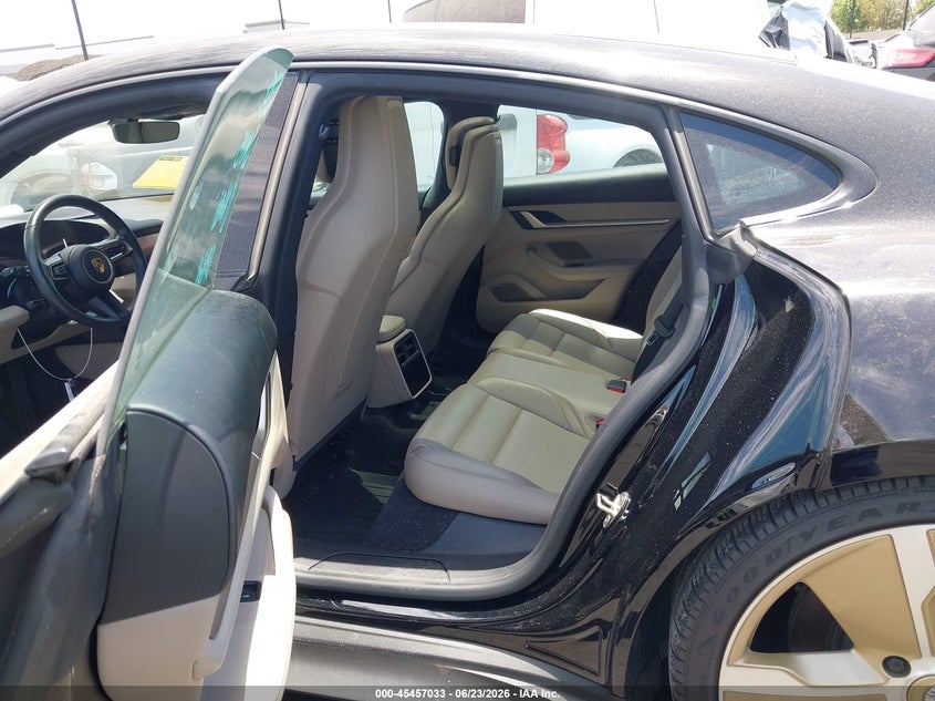 2022 Porsche Taycan VIN WP0AA2Y14NSA15187 IAAI salvage auction — SIDE, Wait Title, sold $17,800 on 2026-08-14 (photo 8)