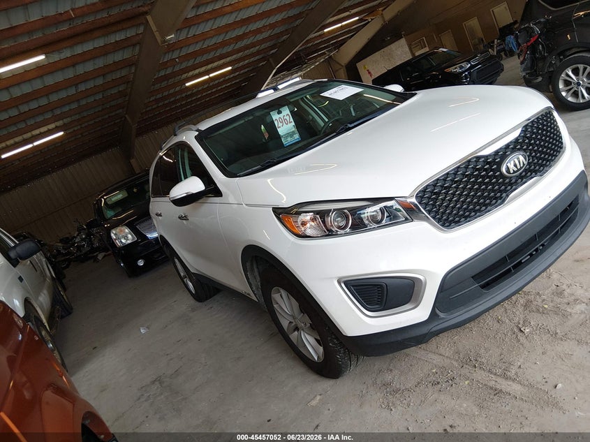 2018 Kia Sorento VIN 5XYPGDA50JG340398 IAAI salvage auction — NORMAL WEAR, Clear (Tennessee), sold $2,250 on 2026-07-06 (photo 1)
