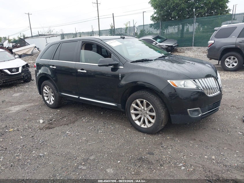 2014 Lincoln Mkx VIN 2LMDJ8JK9EBL12191 IAAI salvage auction — FRONT END, Salvage Title, sold $625 on 2026-07-20 (photo 1)