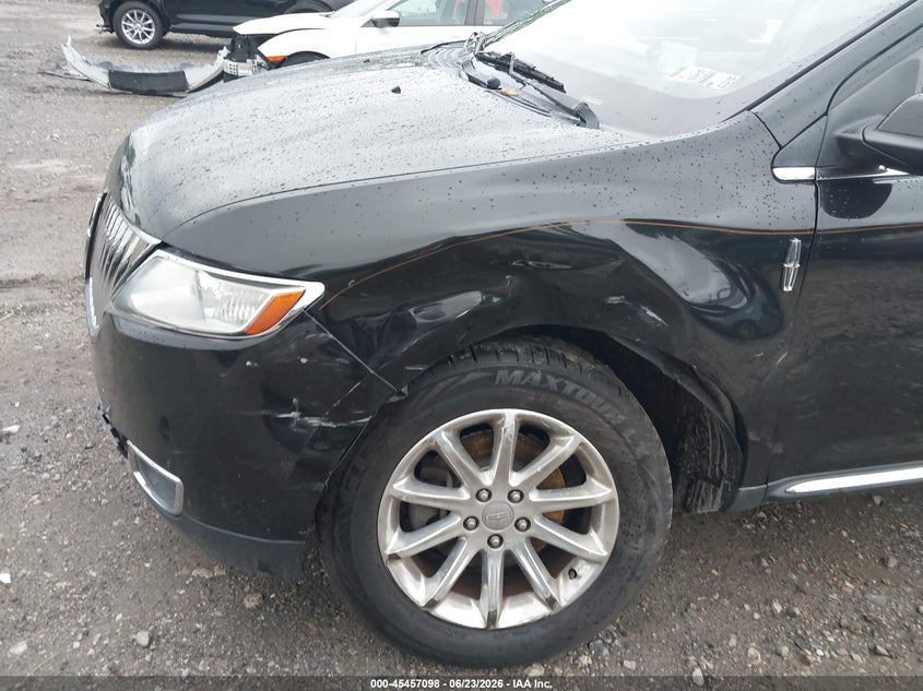 2014 Lincoln Mkx VIN 2LMDJ8JK9EBL12191 IAAI salvage auction — FRONT END, Salvage Title, sold $625 on 2026-07-20 (photo 6)