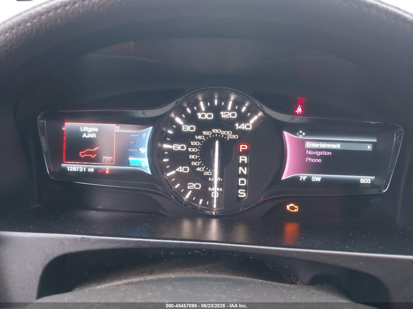 2014 Lincoln Mkx VIN 2LMDJ8JK9EBL12191 IAAI salvage auction — FRONT END, Salvage Title, sold $625 on 2026-07-20 (photo 7)