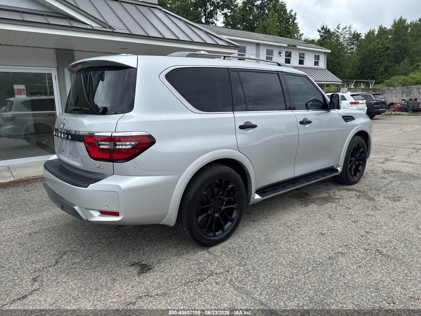 2021 Nissan Armada VIN JN8AY2BA1M9372547 IAAI salvage auction — NORMAL WEAR, Clear (North Carolina), sold $16,875 on 2026-07-29 (photo 4)