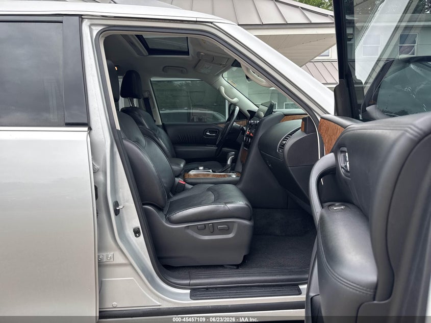 2021 Nissan Armada VIN JN8AY2BA1M9372547 IAAI salvage auction — NORMAL WEAR, Clear (North Carolina), sold $16,875 on 2026-07-29 (photo 5)