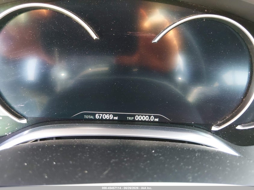 2017 BMW 7er VIN WBA7E2C39HG740745 IAAI salvage auction — FRONT & REAR, Salvage (California), sold $11,000 on 2026-08-04 (photo 7)