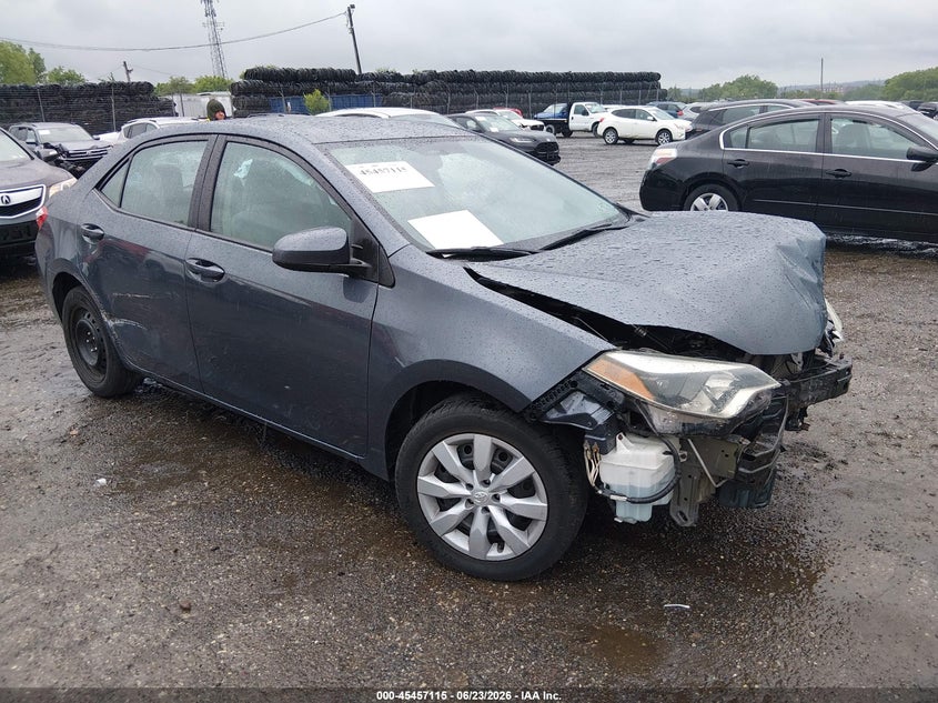 2015 Toyota Corolla VIN 5YFBURHE9FP352963 IAAI salvage auction — FRONT END, Salvage Title, sold $975 on 2026-07-17 (photo 1)