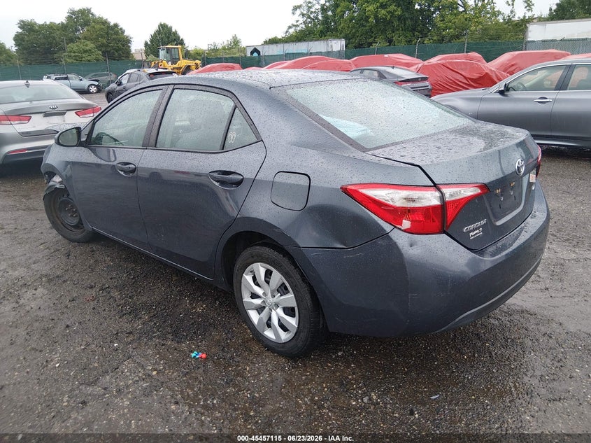 2015 Toyota Corolla VIN 5YFBURHE9FP352963 IAAI salvage auction — FRONT END, Salvage Title, sold $975 on 2026-07-17 (photo 3)