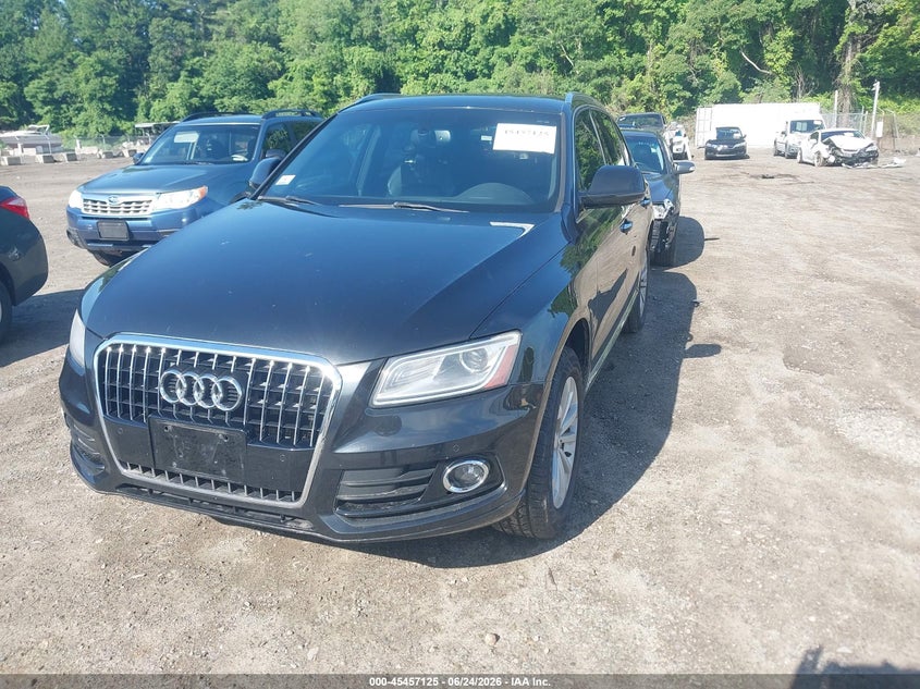2015 Audi Q5 VIN WA1LFAFP7FA115536 IAAI salvage auction — REAR END, Salvage (Massachusetts), sold $25 on 2026-07-21 (photo 2)