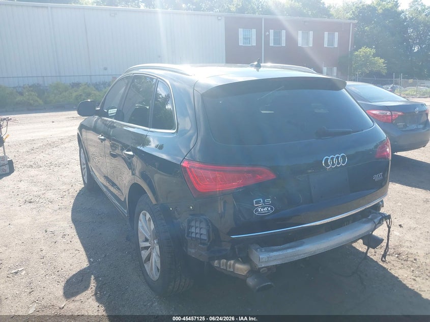 2015 Audi Q5 VIN WA1LFAFP7FA115536 IAAI salvage auction — REAR END, Salvage (Massachusetts), sold $25 on 2026-07-21 (photo 3)