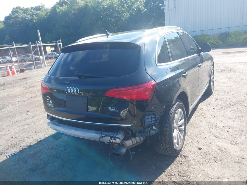 2015 Audi Q5 VIN WA1LFAFP7FA115536 IAAI salvage auction — REAR END, Salvage (Massachusetts), sold $25 on 2026-07-21 (photo 4)