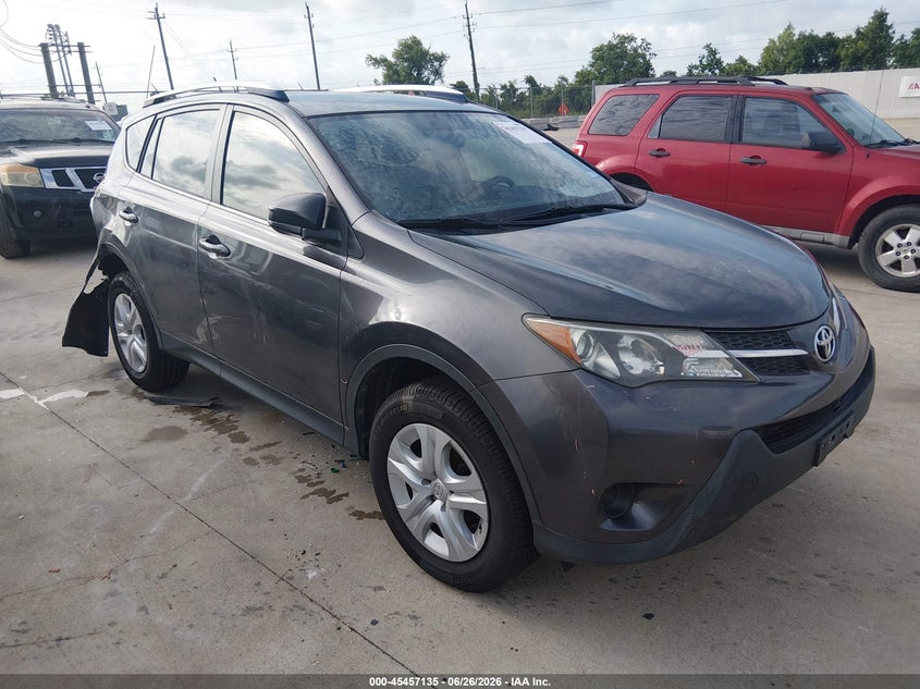 2015 Toyota Rav 4 VIN JTMZFREV0FJ025773 IAAI salvage auction — RIGHT SIDE, Original (Texas), sold $5,850 on 2026-07-31 (photo 1)