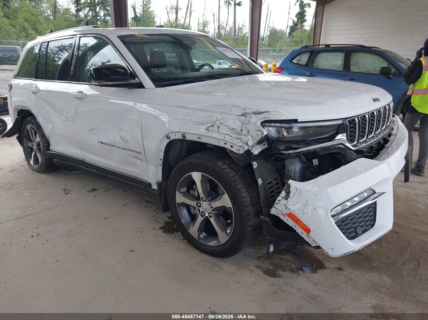 2022 Jeep Grand cherokee VIN 1C4RJYB60N8761611 IAAI salvage auction — FRONT END, Salvage Title, sold $10,300 on 2026-07-24 (photo 1)