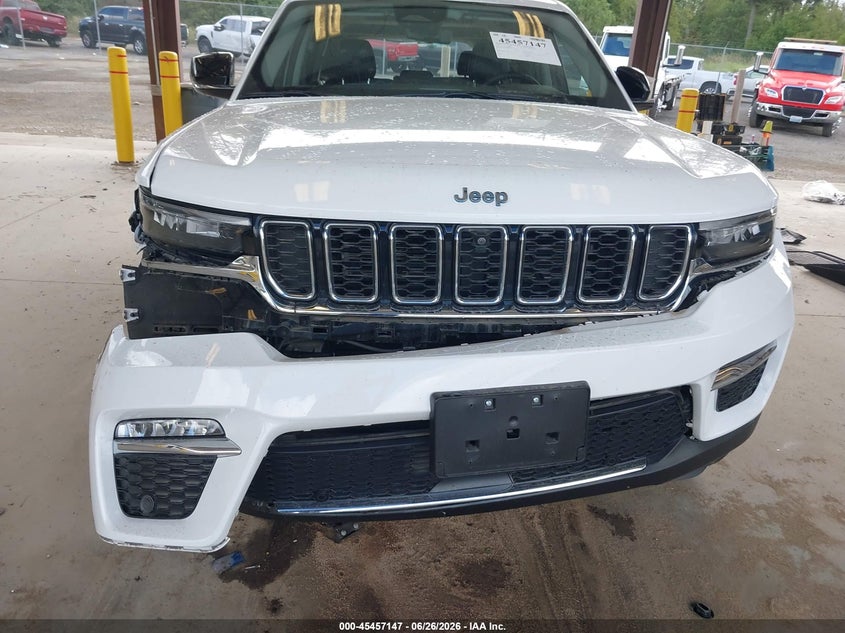 2022 Jeep Grand cherokee VIN 1C4RJYB60N8761611 IAAI salvage auction — FRONT END, Salvage Title, sold $10,300 on 2026-07-24 (photo 6)