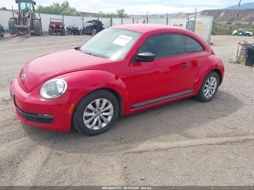 2014 Volkswagen Beetle VIN 3VWFP7AT9EM629457 IAAI salvage auction — NORMAL WEAR, Clear (Colorado), sold $550 on 2026-07-15 (photo 2)
