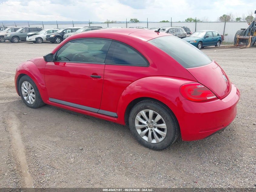2014 Volkswagen Beetle VIN 3VWFP7AT9EM629457 IAAI salvage auction — NORMAL WEAR, Clear (Colorado), sold $550 on 2026-07-15 (photo 3)