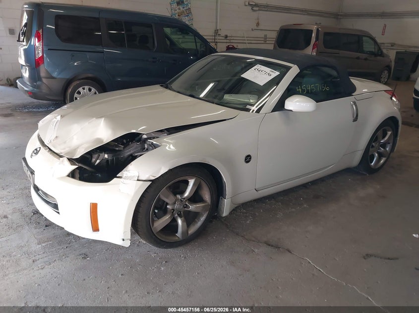 2006 Nissan 350z VIN JN1AZ36A66M455029 IAAI salvage auction — FRONT END, Salvage (Minnesota), sold $1,600 on 2026-08-02 (photo 2)