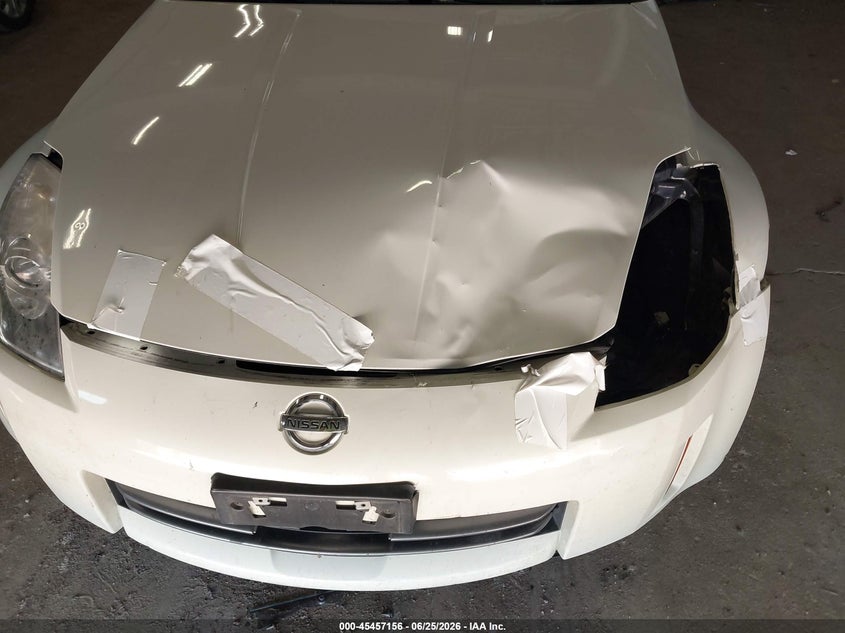 2006 Nissan 350z VIN JN1AZ36A66M455029 IAAI salvage auction — FRONT END, Salvage (Minnesota), sold $1,600 on 2026-08-02 (photo 6)