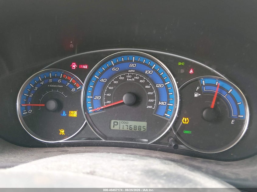 2009 Subaru Forester VIN JF2SH61679H767836 IAAI salvage auction — NORMAL WEAR, Clear (Washington), sold $500 on 2026-07-22 (photo 7)