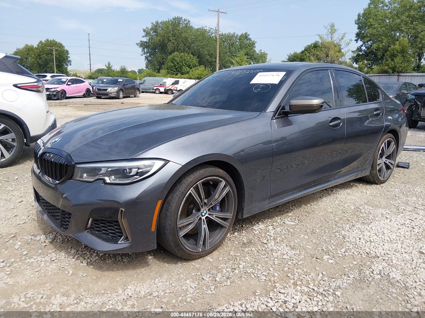 2020 BMW 3er VIN WBA5U9C06LFH01234 IAAI salvage auction — RIGHT SIDE, Salvage (Ohio), sold $16,700 on 2026-07-29 (photo 2)