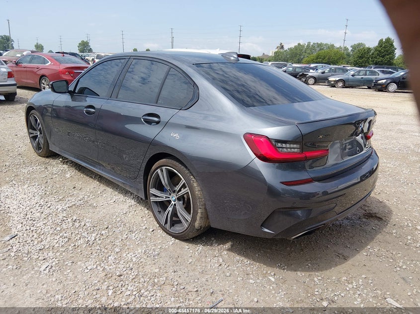 2020 BMW 3er VIN WBA5U9C06LFH01234 IAAI salvage auction — RIGHT SIDE, Salvage (Ohio), sold $16,700 on 2026-07-29 (photo 3)
