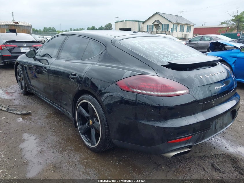 2015 Porsche Panamera VIN WP0AA2A72FL002722 IAAI salvage auction — WATER/FLOOD, Salvage Title, sold $7,000 on 2026-08-19 (photo 3)