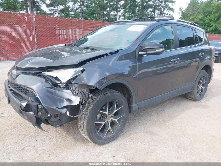 2018 Toyota Rav 4 VIN JTMNFREV9JJ186064 IAAI salvage auction — LEFT FRONT, Salvage (Texas), sold $4,650 on 2026-07-30 (photo 2)