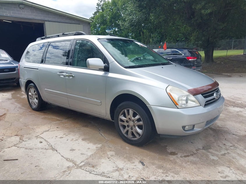 2006 Kia SEDONA VIN KNDMB233766069691 IAAI salvage auction — NORMAL WEAR, Clear (Tennessee), sold $750 on 2026-07-15 (photo 1)