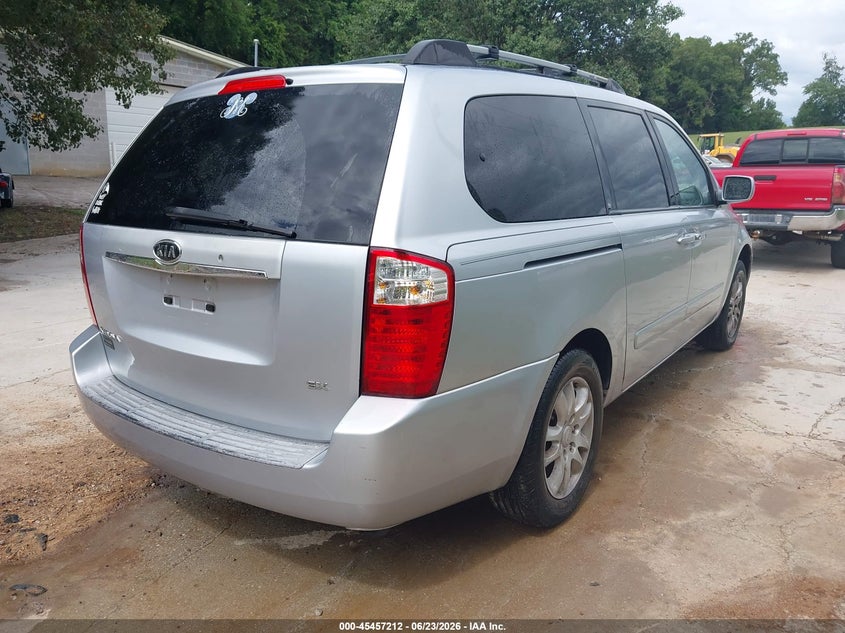 2006 Kia SEDONA VIN KNDMB233766069691 IAAI salvage auction — NORMAL WEAR, Clear (Tennessee), sold $750 on 2026-07-15 (photo 4)