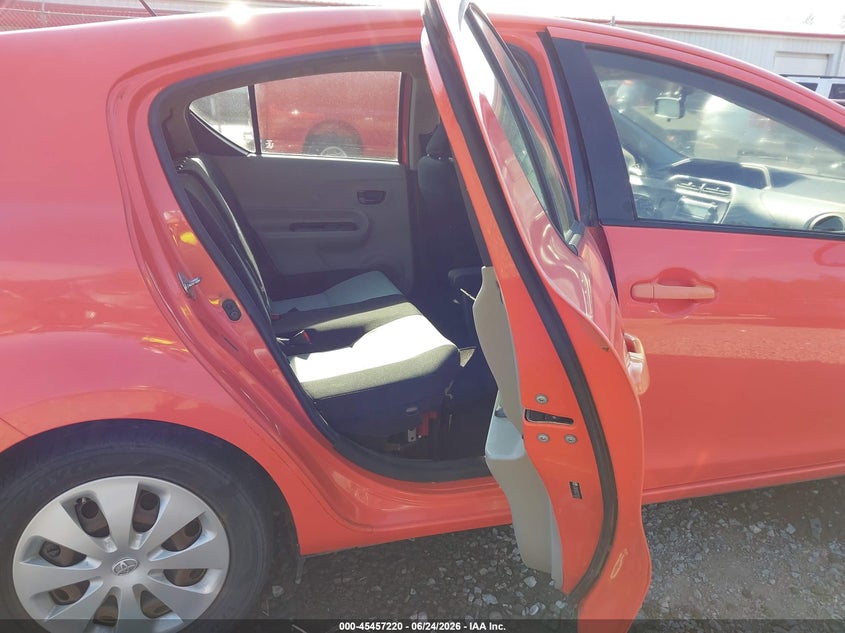 2012 Toyota Prius c VIN JTDKDTB33C1030369 IAAI salvage auction — LEFT FRONT, Salvage Title, sold $1,700 on 2026-07-22 (photo 8)