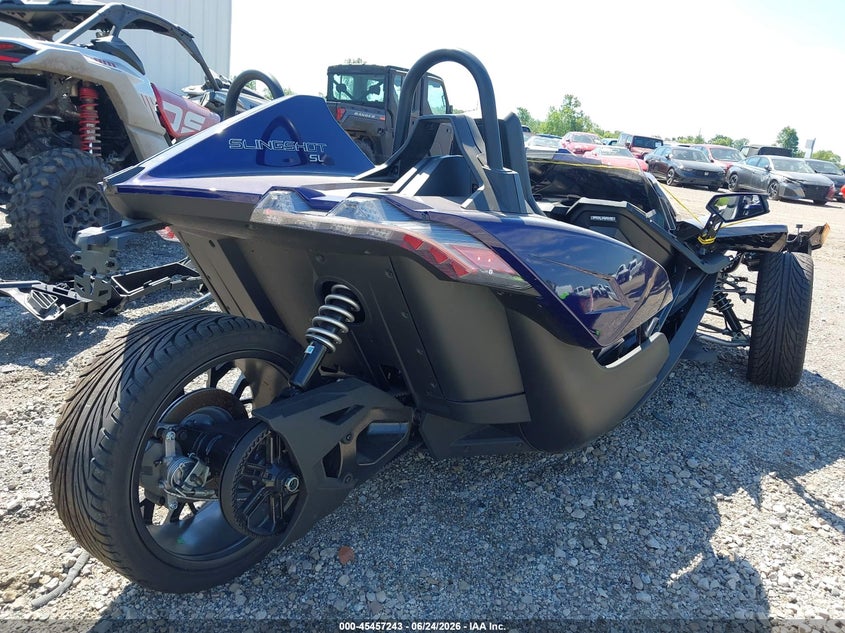 2024 Polaris Slingshot VIN 57XAAPHD1R8163523 IAAI salvage auction — FRONT END, Scrap (Michigan), sold $3,975 on 2026-08-19 (photo 4)