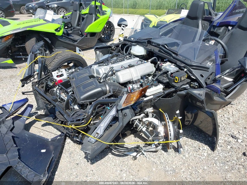 2024 Polaris Slingshot VIN 57XAAPHD1R8163523 IAAI salvage auction — FRONT END, Scrap (Michigan), sold $3,975 on 2026-08-19 (photo 6)