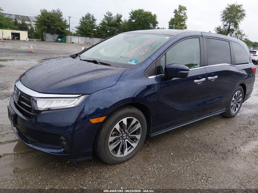 2021 Honda Odyssey VIN 5FNRL6H76MB037600 IAAI salvage auction — SIDE, Salvage (Idaho), sold $4,850 on 2026-07-10 (photo 2)